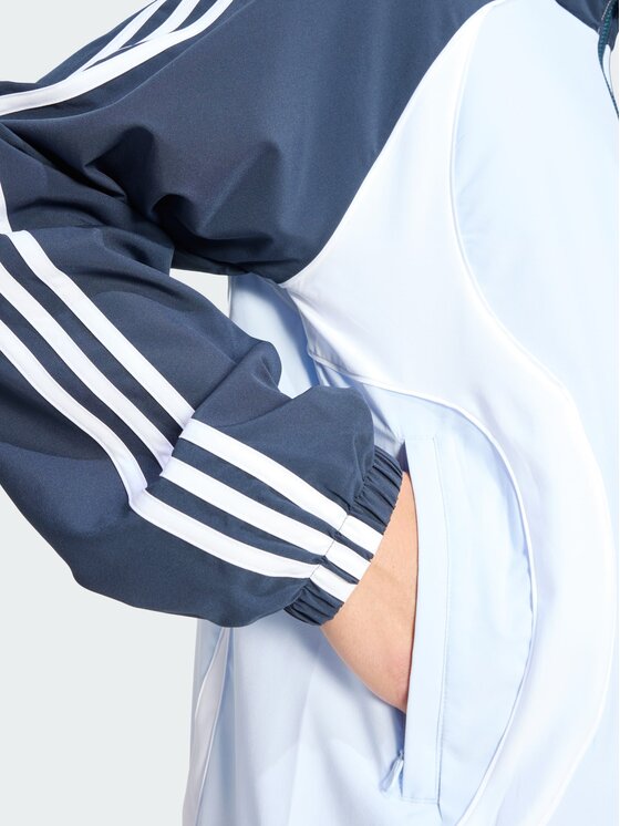 adidas adidas Longsleeve 159276 Błękitny Oversize