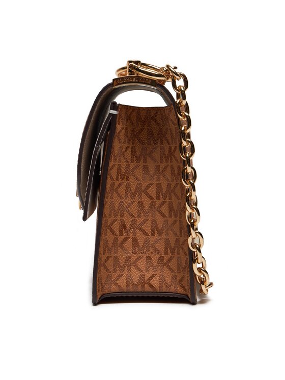 MICHAEL Michael Kors MICHAEL Michael Kors Kabelka Geenwich 32S1GGRC0B Hnědá