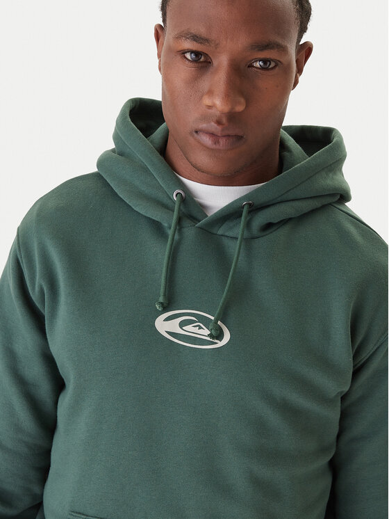Quiksilver Quiksilver Majica dugih rukava Salt Water Graphic EQYFT05126 Zelena Comfort Fit