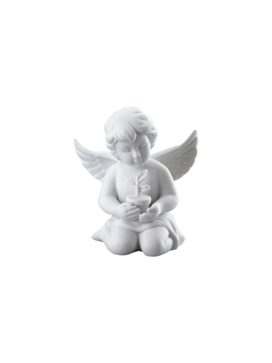 Rosenthal Rosenthal Figurka Anioł średni z doniczką Biały