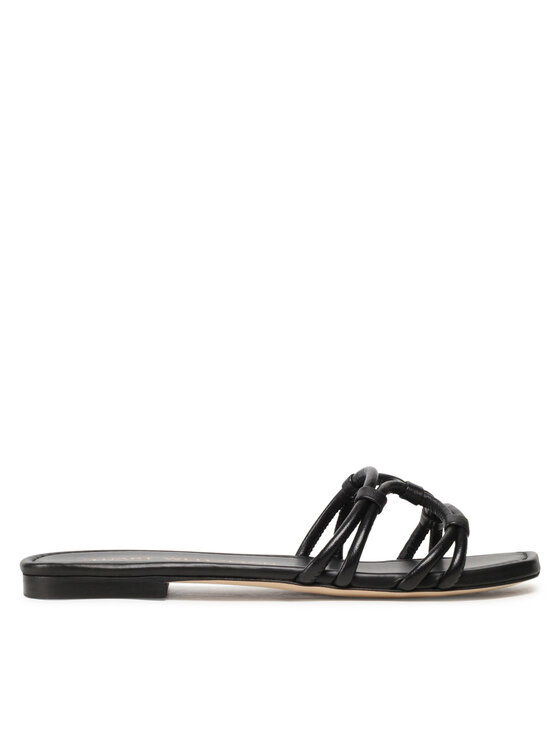 Stuart Weitzman Iešļūcenes Wovenknotslidesandal SA616 Melns