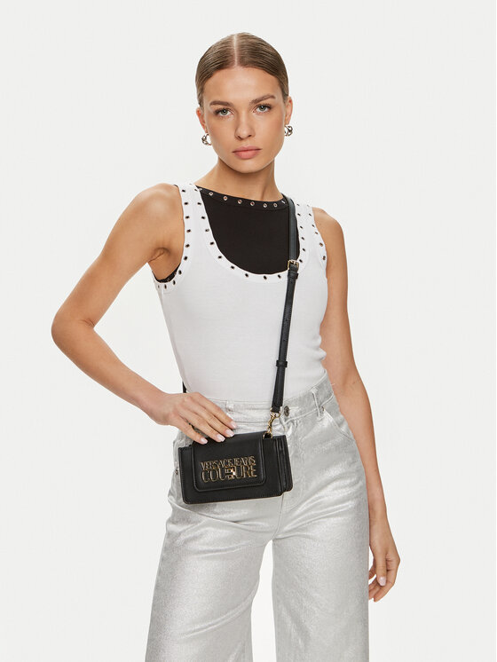 Versace Jeans Couture Versace Jeans Couture Дамска чанта 75VA4BLG Черен
