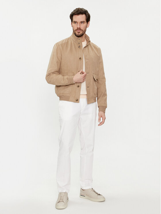 Geox Geox Bomber jakna Blainey M4520P T2976 F5245 Rjava Regular Fit