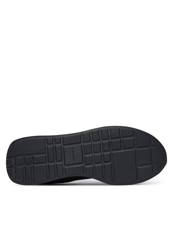 Calvin Klein Calvin Klein Sneakersy Retro Runner Ripstop Aop Ny HM0HM02140 Černá