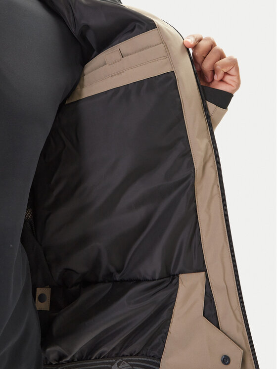 Quiksilver Quiksilver Geacă pentru snowboard Sycamore Solid 20K EQYTJ03502 Bej Modern Fit