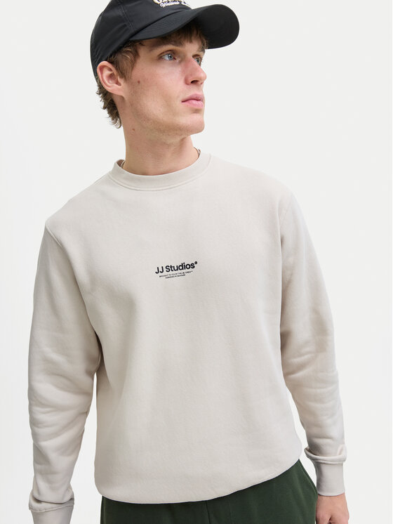 Jack&Jones Jack&Jones Džemperis ar kapuci Soho 12278791 Bēšs Relaxed Fit