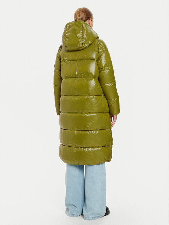 Save The Duck Save The Duck Télikabát D41864W LUCK19 Zöld Loose Fit