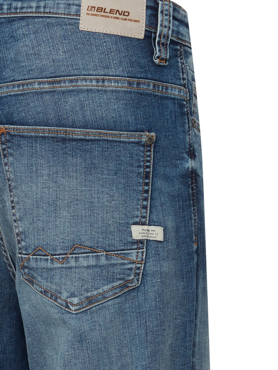 Blend Blend Jeans hlače 20715093 Modra Regular Fit