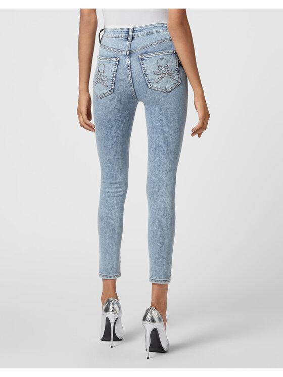 PHILIPP PLEIN PHILIPP PLEIN Jeansy 4437 Niebieski jasny Comfort Fit