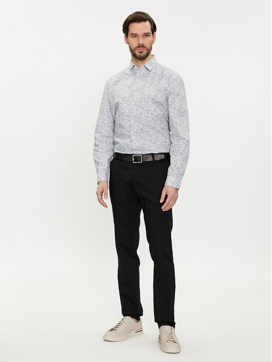 Sisley Sisley Сорочка 5KEGSQ01I Кольоровий Regular Fit