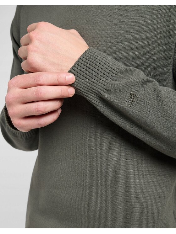 Lee Lee Maglione 112370537 Verde Regular Fit