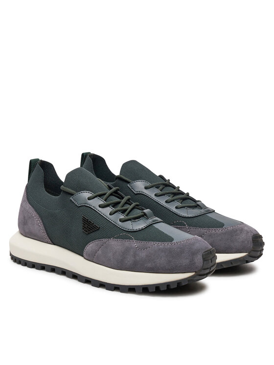 Emporio Armani Emporio Armani Tenisice X4X659 XR105 U213 Zelena