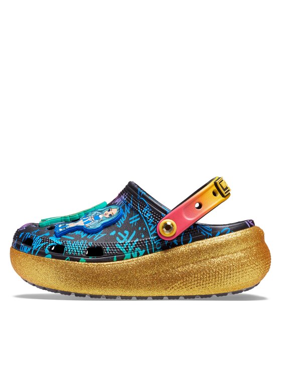 Crocs Crocs Klapki Classic Rainbow High Cutie Clog Kids 208116 Kolorowy