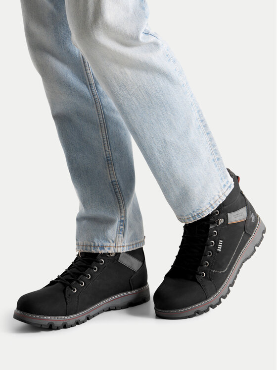 Beverly Hills Polo Club Beverly Hills Polo Club Schnürschuhe 23AB520 Schwarz