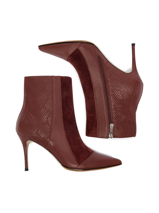 Eva Minge Eva Minge Stiefeletten EO-DELLA-GLC9036-5.5-888 Dunkelrot