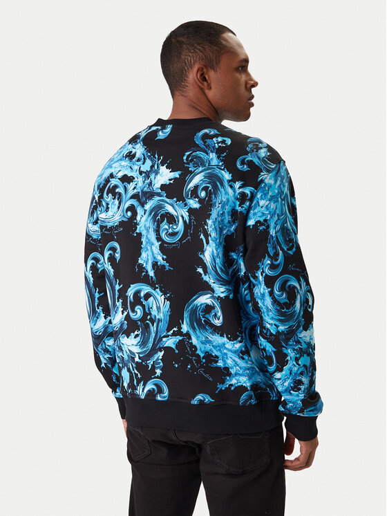 Versace Jeans Couture Versace Jeans Couture Sweatshirt 80GAI3R0 FS196 Blau Regular Fit