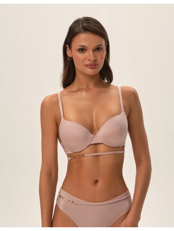 Esotiq Esotiq Podprsenka Push-up 41758 Écru