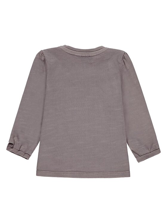 Kanz Kanz Bluzka 1842043-6640 Szary Basic Fit