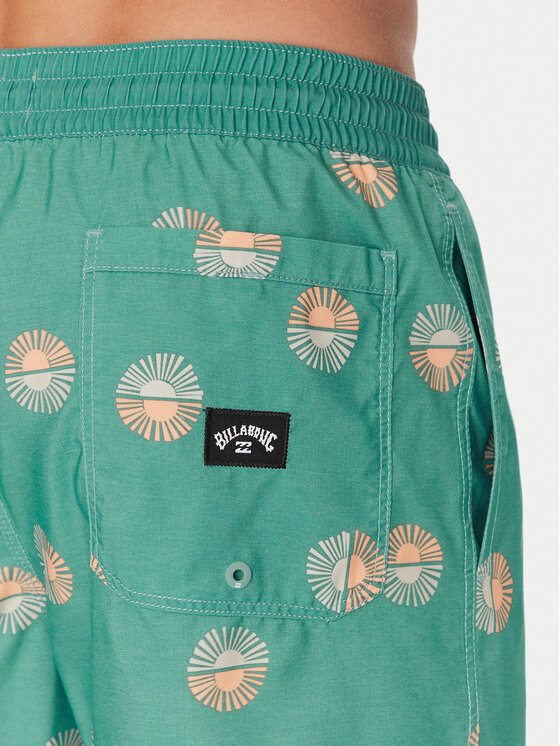 Billabong Billabong Pantaloni scurți pentru înot Vacay Lb EBYJV00144 Verde Regular Fit