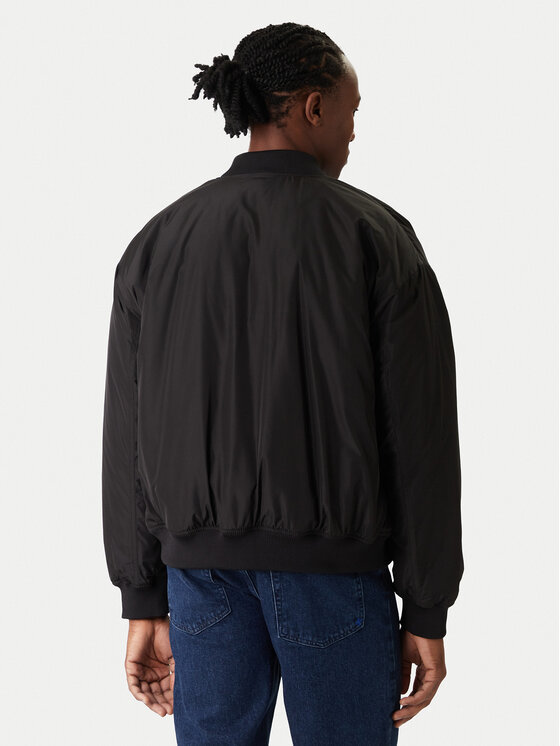 Karl Lagerfeld Jeans Karl Lagerfeld Jeans Bunda bomber B1M15015 Černá Regular Fit