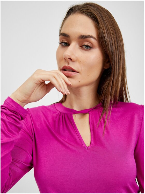 Orsay Orsay T-Shirt 159275-375000__M Czarny Regular Fit