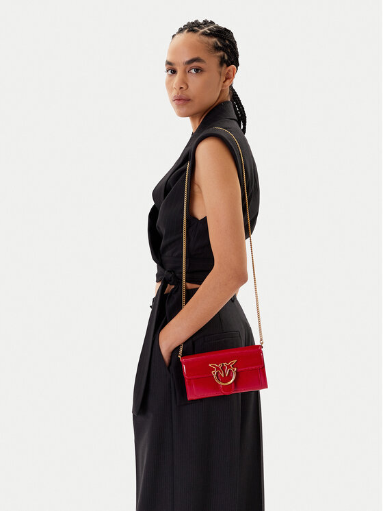 PINKO PINKO Käekott Love One Wallet C PE25 PLTT 100062 A1UV Punane