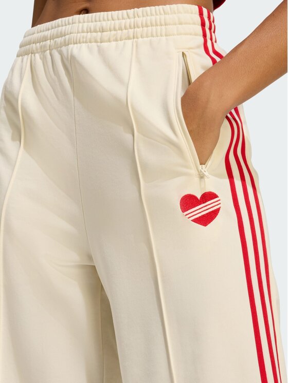 adidas adidas Spodnie dresowe 162534 Biały Loose Fit