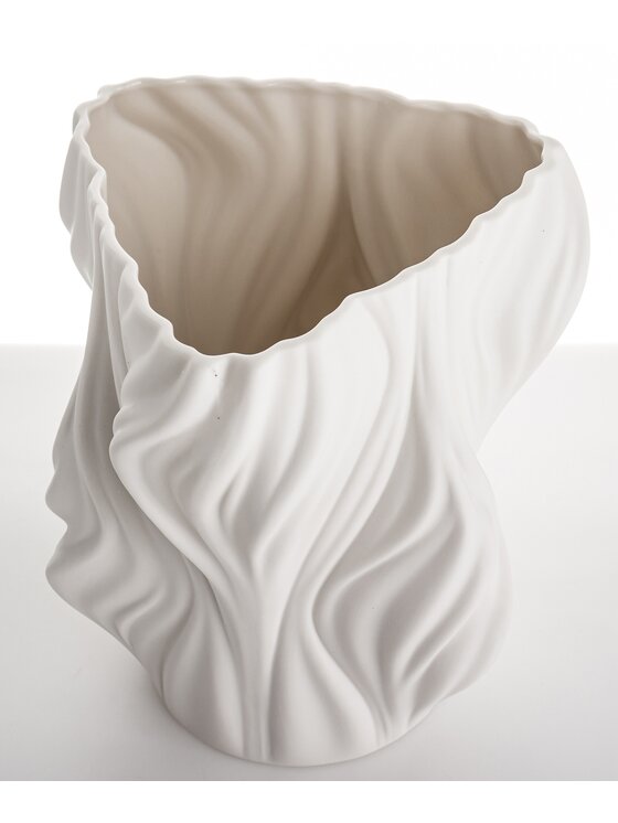 MIAhome MIAhome Wazon porcelanowy IRREGULAR Biały
