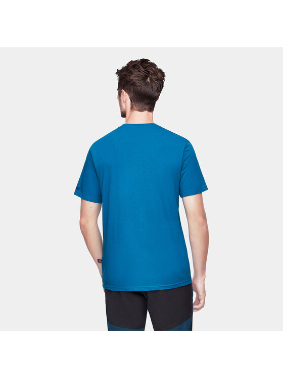 Alpinus Alpinus T-Shirt Mersmel Niebieski Regular Fit