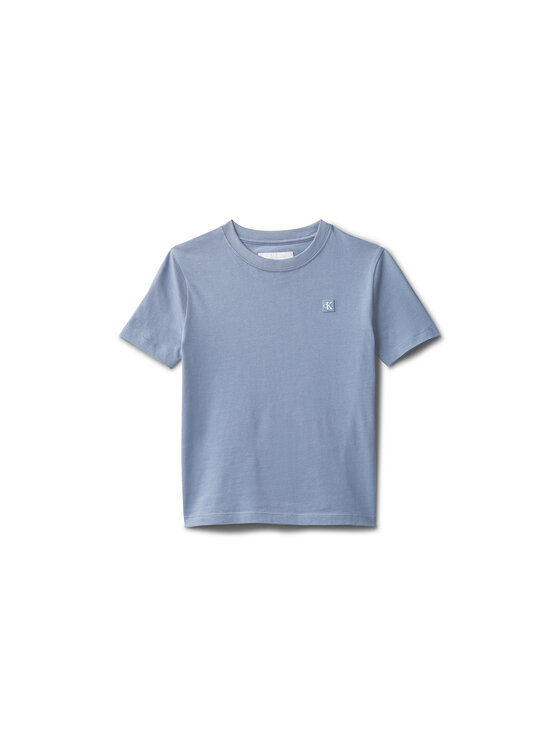Calvin Klein Jeans Calvin Klein Jeans T-Shirt Mono Mini Badge LV1CKSJA30 Niebieski Regular Fit