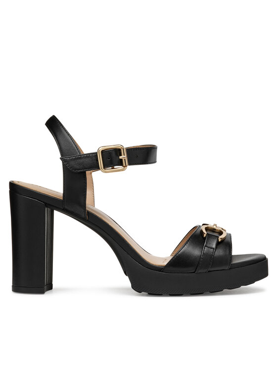 Sandale Geox D Walk Pleasure 85S D55B6A 000TU C9999 Negru