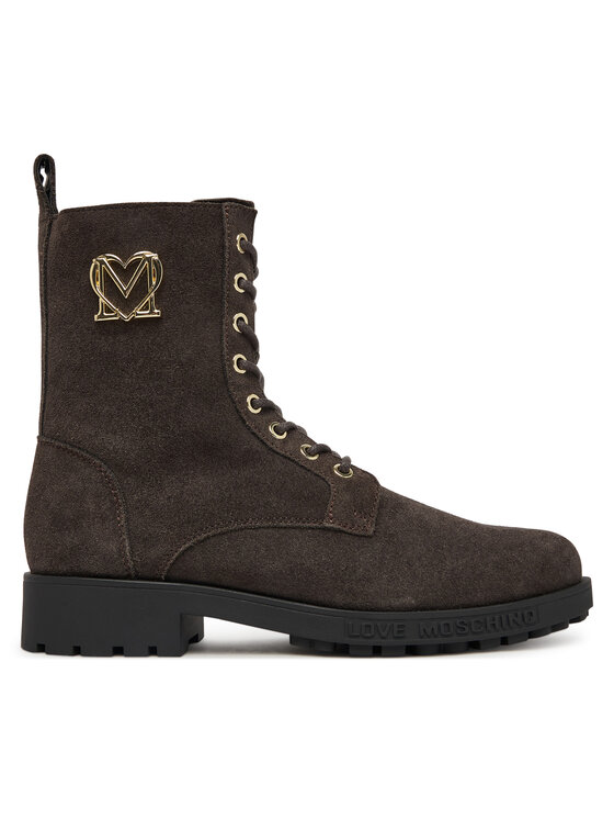 LOVE MOSCHINO LOVE MOSCHINO Kotníková obuv JA24254G0NIG0313 Hnědá