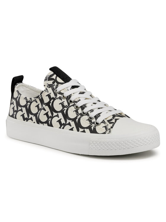 Guess Guess Modne superge Ederla Low Cut FL5ERL FAL12 Črna