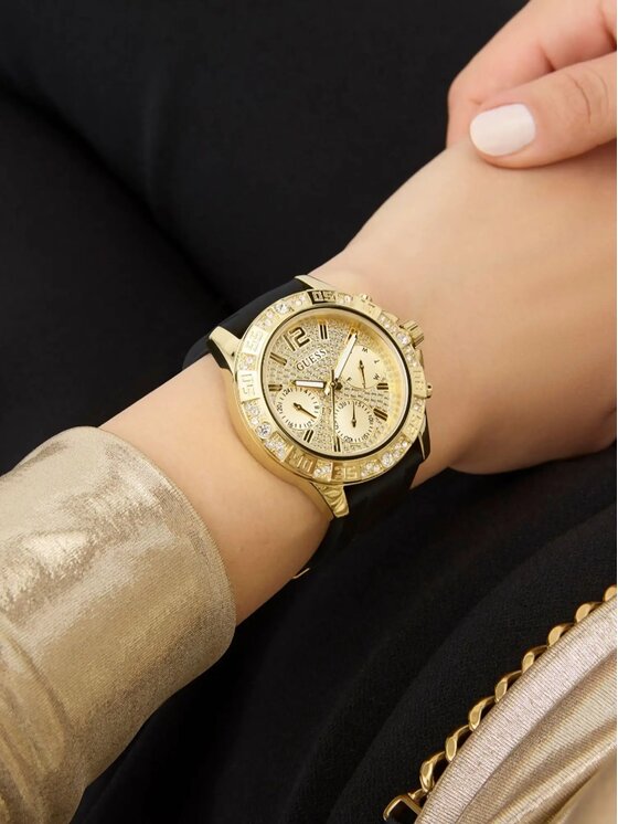 Guess Guess Hodinky GW0772L5 Černá