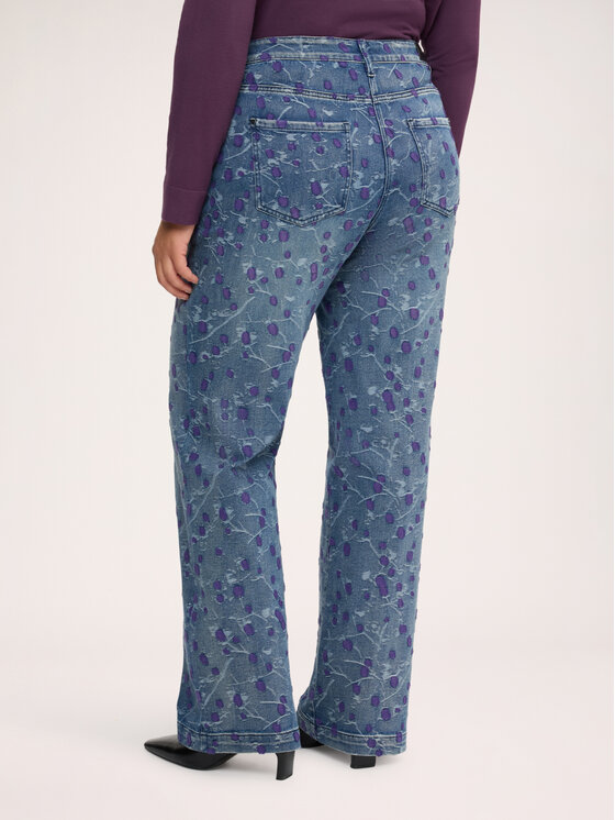 Fiorella Rubino Fiorella Rubino Jeansy P40PT005467N024 Niebieski Regular Fit