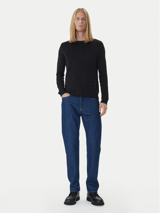 JOOP! JOOP! Megztinis 17 JK-26Cahilo 30047704 Juoda Modern Fit