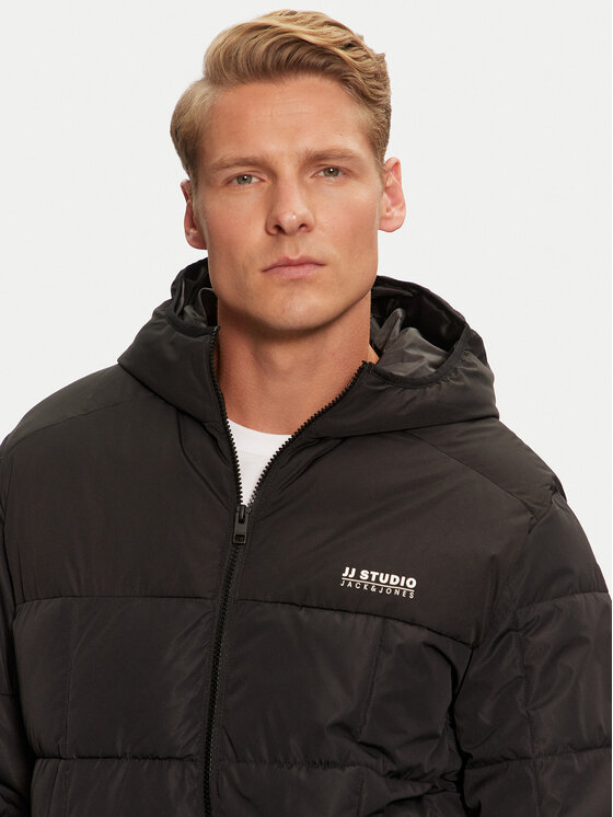 Jack&Jones Jack&Jones Geacă de iarnă Ben 12256905 Negru Regular Fit
