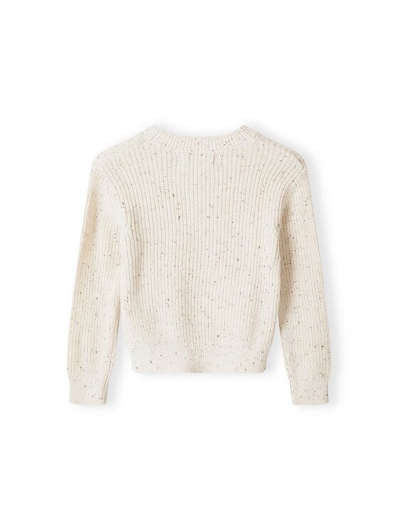 minoti minoti Sweter 33KNIT272 Kremowy Regular Fit