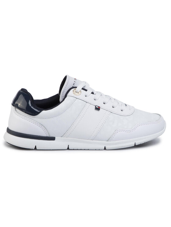 tommy hilfiger jacquard light sneaker