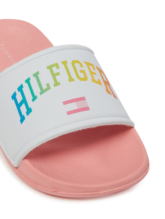 Tommy Hilfiger Tommy Hilfiger Şlapi T3A0-33813-1172A Alb