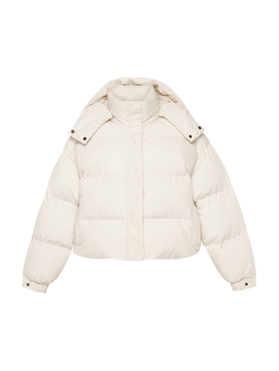 Estro Estro Μπουφάν πουπουλένιο ER00114590 Μπεζ Oversize