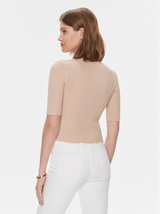 PINKO Pinko Kampsun Tritone Maglia . 102017 A1KW Beež Slim Fit