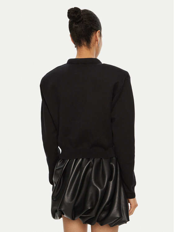 ROTATE ROTATE Strickjacke 113854 Schwarz Regular Fit