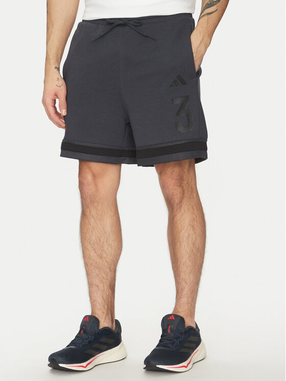adidas adidas Pantaloni scurți sport Seasonal Essentials Sport JD8090 Negru Regular Fit