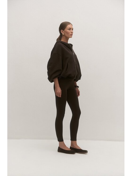 Le Collet Le Collet Legginsy FINN LONG Brązowy Extra Skinny Fit