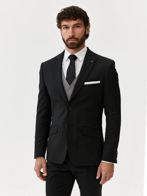Evenemen Evenemen Garnitur Kast Czarny Slim Fit