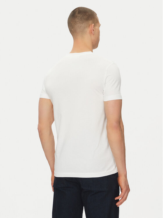 KARL LAGERFELD KARL LAGERFELD Marškinėliai 755065 552241 Balta Regular Fit