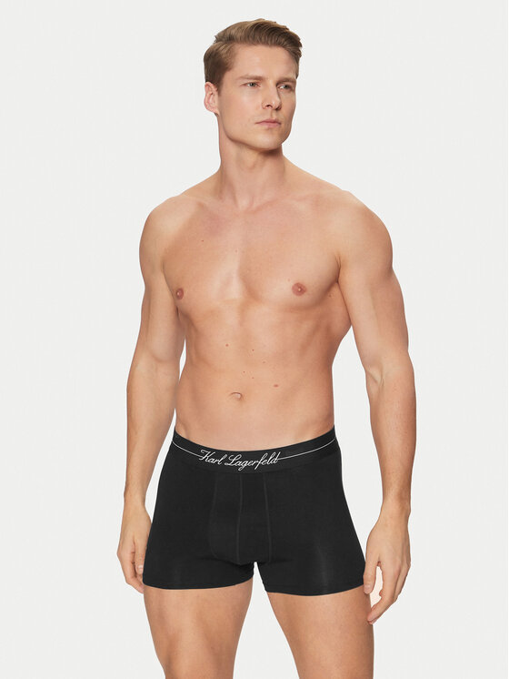 KARL LAGERFELD KARL LAGERFELD Set di 3 boxer A1M47089 Nero