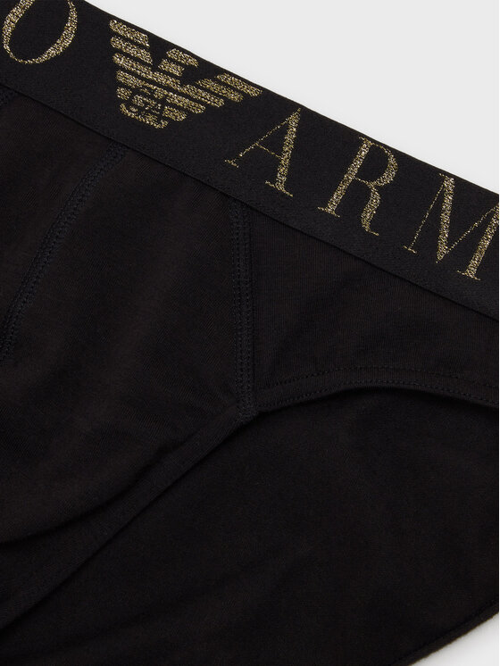 Emporio Armani Underwear Emporio Armani Underwear Slipy 1119602F595 Černá