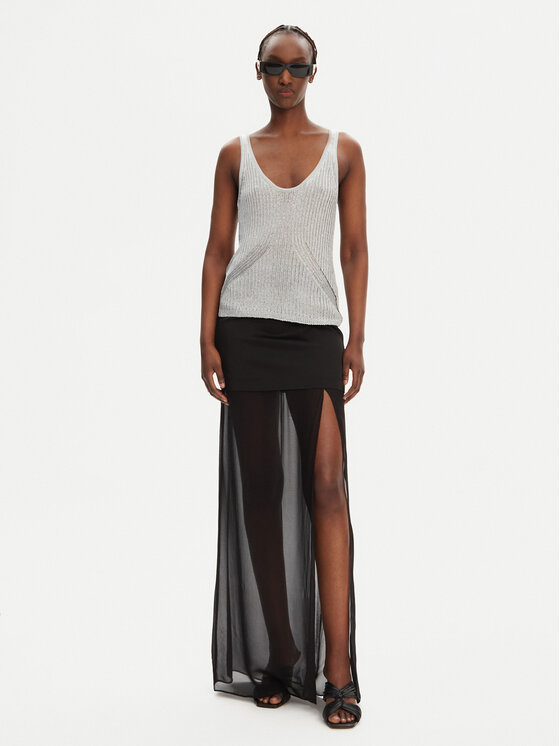 PINKO PINKO Светр Noha 105148 A2LO Сірий Regular Fit